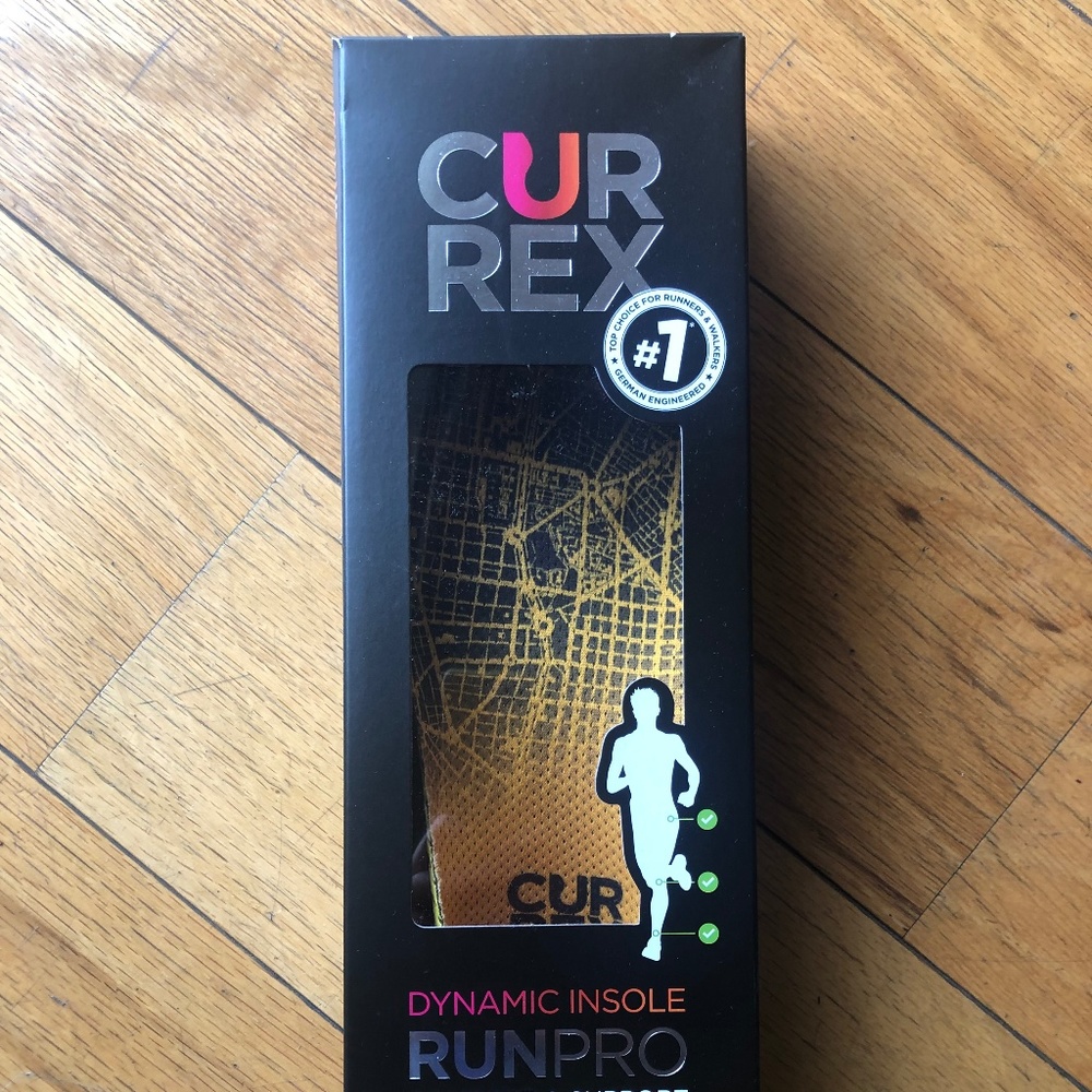 Currex Runpro Insoles BRAND NEW! Sz S Medium Arch